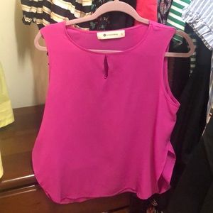 Pink Sleeveless top